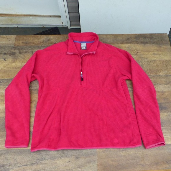 Women's Pink Nike ACG Therma-Fit half zip micro fleece pullover - Picture 1 of 7